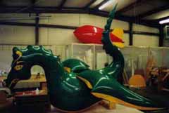 globo gigante - dragon