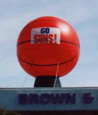 globo publicitario - baloncesto