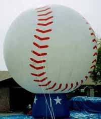 globos publicitarios - beisbol
